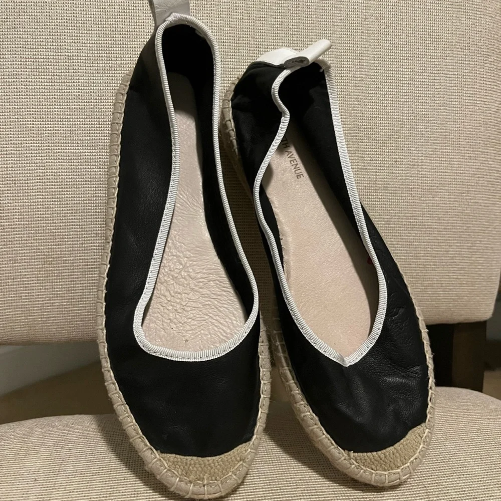 Saks Fifth Avenue Espadrille Flat - Picture 3 of 5